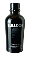 Botella de ginebra Bulldog